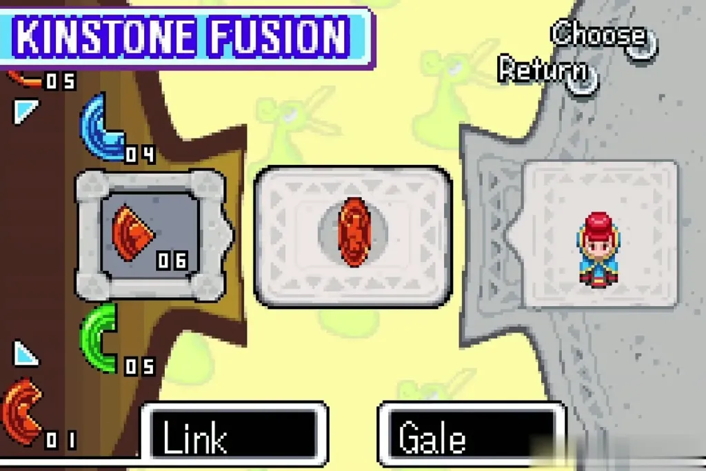 Kinstone Fusion screen with the red pieces joined to Gale Kinstone Fusion screen with the red pieces joined to Gale