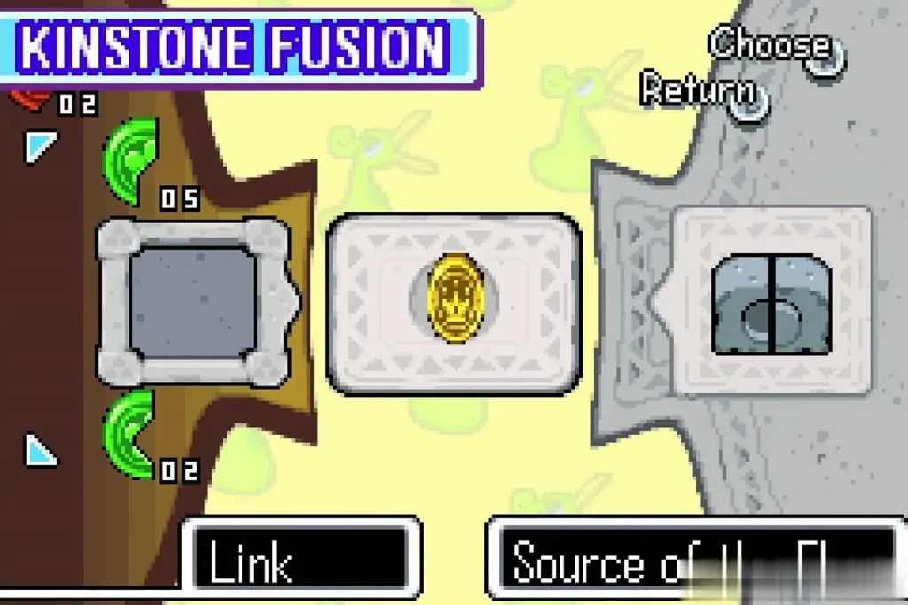 Kinstone Fusion screen with the gold piece joined to the Source of the Flow Kinstone Fusion screen with the gold piece joined to the Source of the Flow