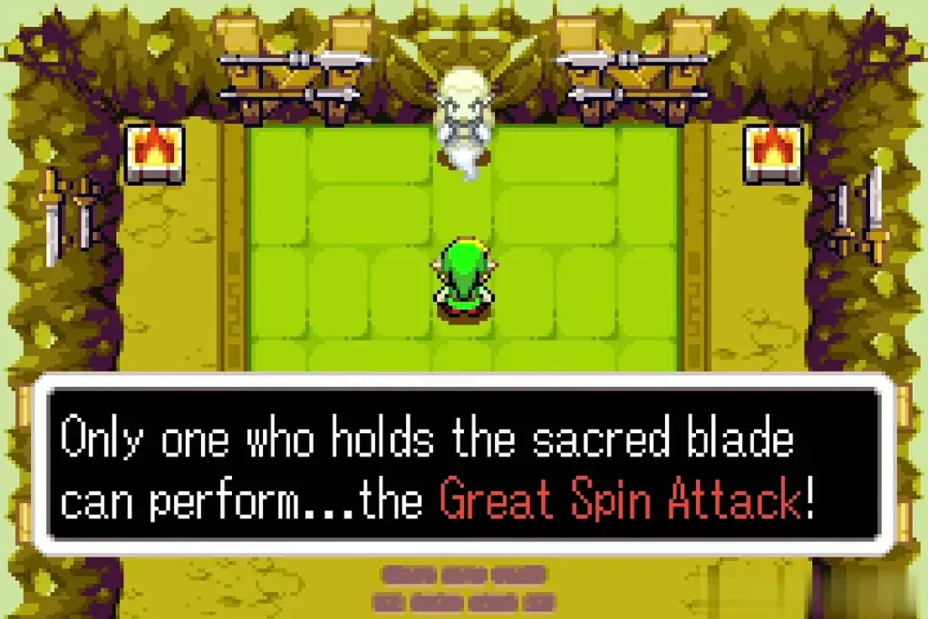 Swiftblade the First explaining the Great Spin Attack Swiftblade the First explaining the Great Spin Attack