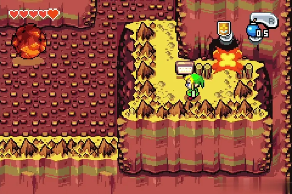 Bomb blast opening the cave in the wall beside the sign Bomb blast opening the cave in the wall beside the sign