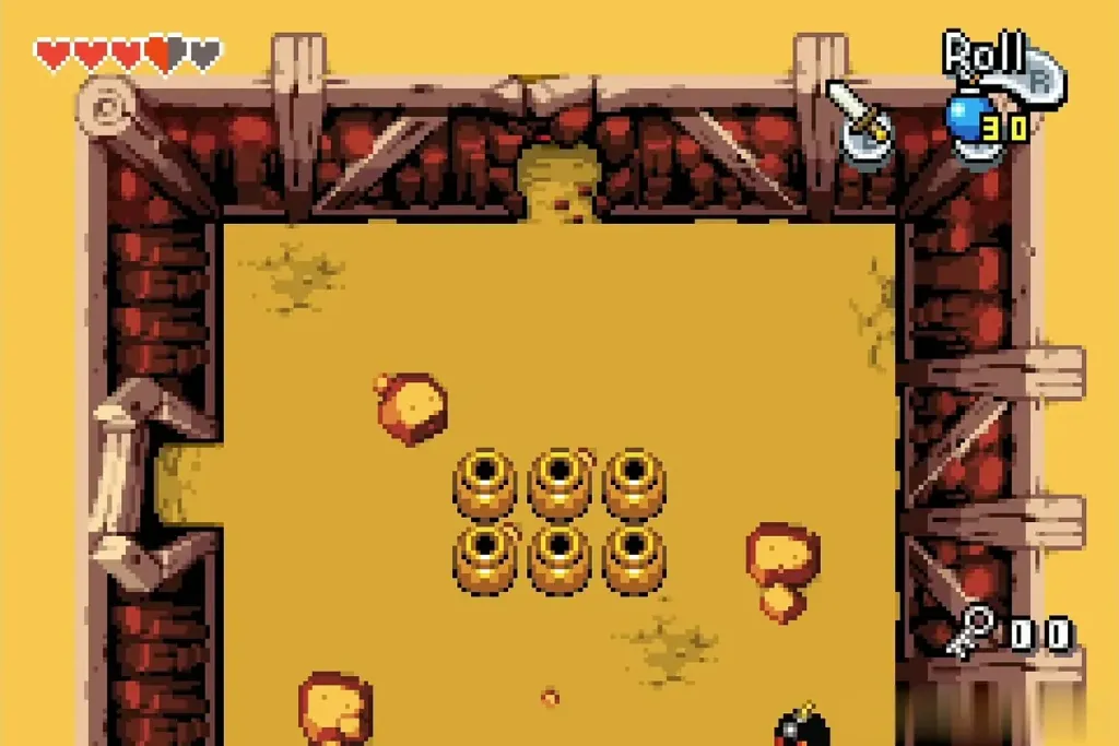 The Bob-omb room with the north wall blasted open The Bob-omb room with the north wall blasted open