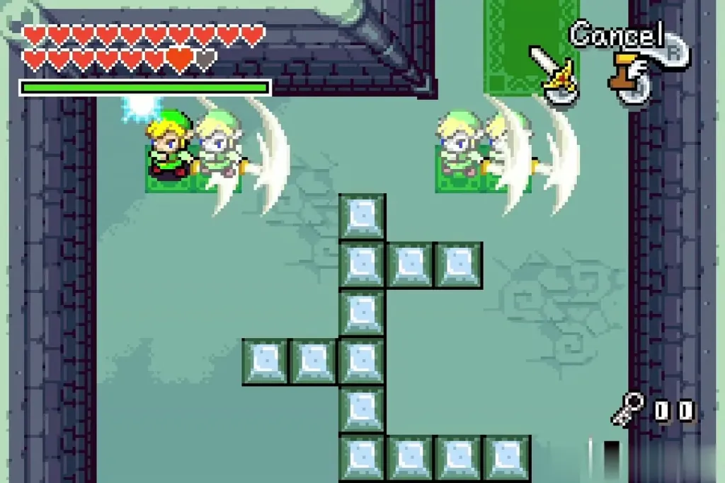 Link clones striking while blocks sit in place Link clones striking while blocks sit in place