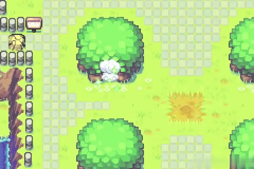 A tree in North Hyrule Field changes after the fusion