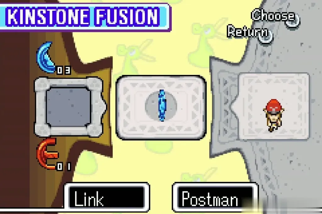 Kinstone Fusion screen with the blue piece joined for the Postman