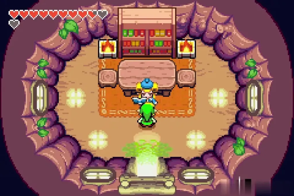 Percy the poet in his round house with Link Percy the poet in his round house with Link