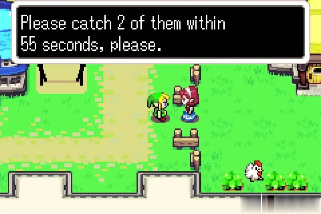 Anju restarting the round: catch 2 cuccos within 55 seconds Anju restarting the round: catch 2 cuccos within 55 seconds
