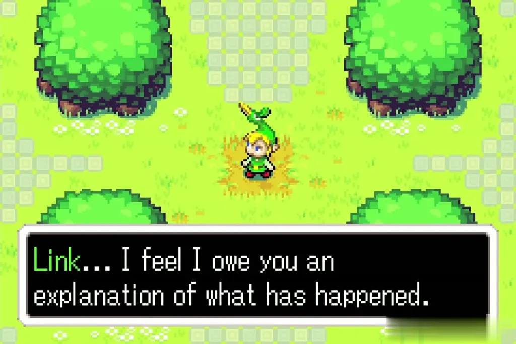Ezlo telling Link he owes him an explanation Ezlo telling Link he owes him an explanation