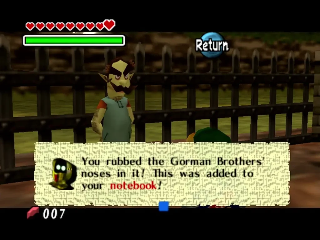 A Gorman Brother by the fence as the box says Link rubbed the Gorman Brothers' noses in it, added to the notebook A Gorman Brother by the fence as the box says Link rubbed the Gorman Brothers' noses in it, added to the notebook