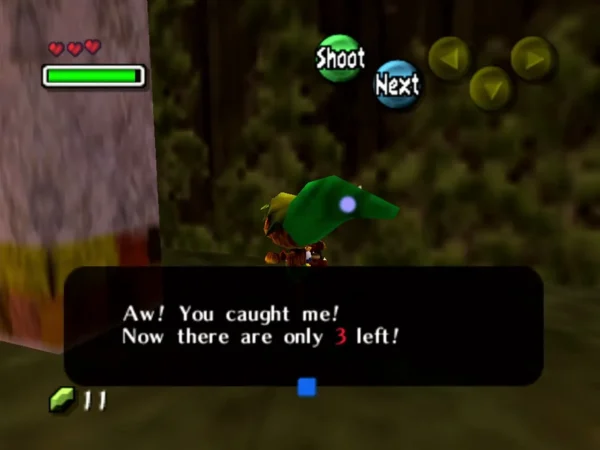 A Bomber kid cries that Deku Link caught him and only 3 are left in the hide-and-seek game A Bomber kid cries that Deku Link caught him and only 3 are left in the hide-and-seek game