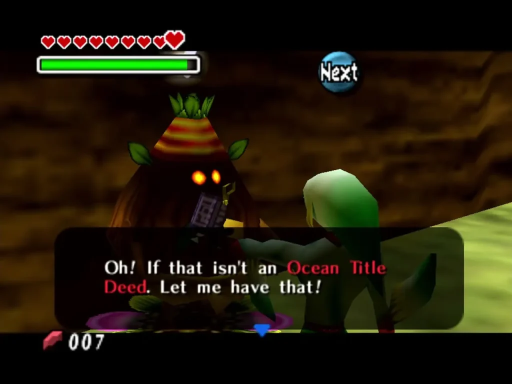 Business Scrub says Oh! If that isn't an Ocean Title Deed, let me have that Business Scrub says Oh! If that isn't an Ocean Title Deed, let me have that