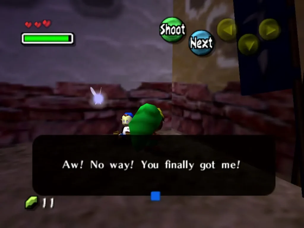 Deku Link catching a Bomber, who says Aw, no way, you finally got me Deku Link catching a Bomber, who says Aw, no way, you finally got me