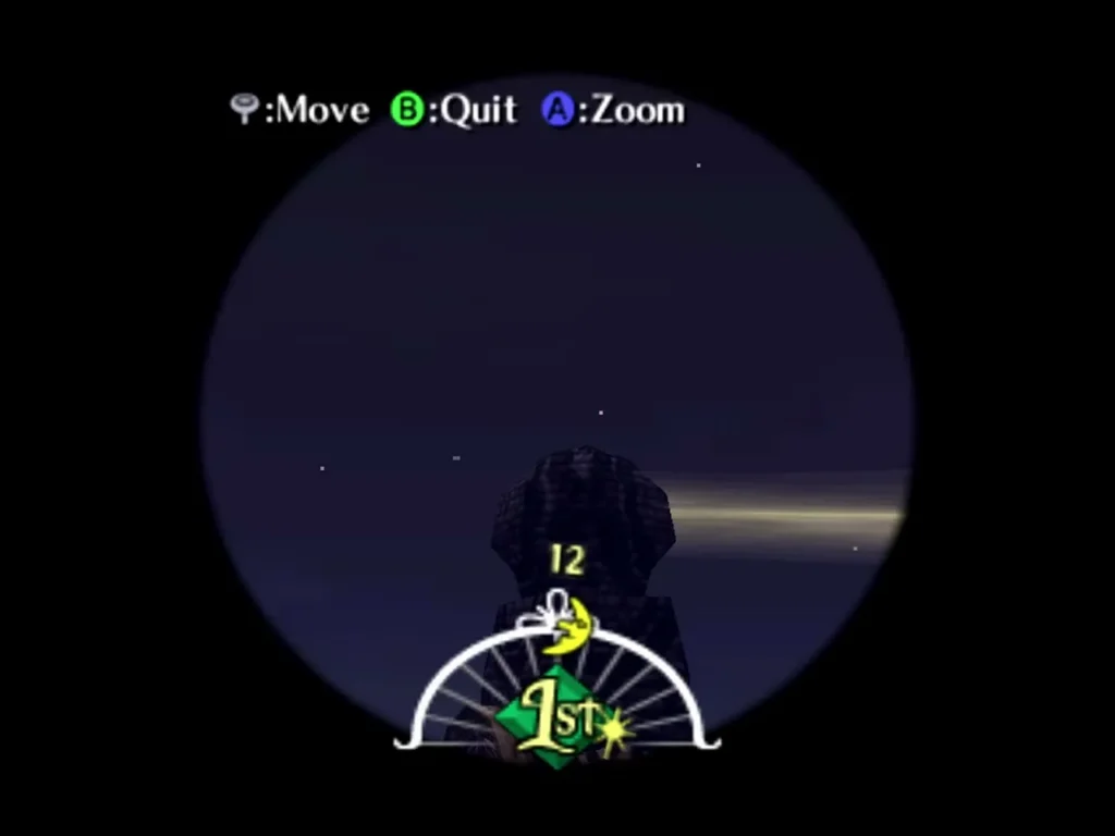Telescope view of the Clock Tower with a beam of light across the night sky Telescope view of the Clock Tower with a beam of light across the night sky