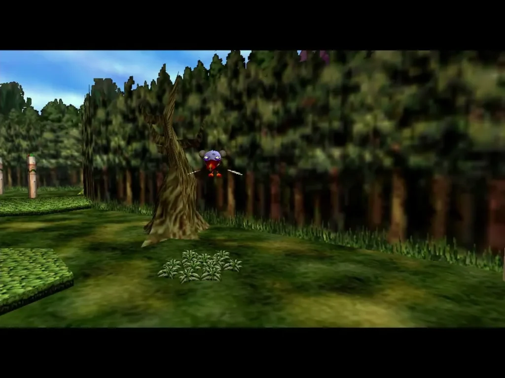 A large tree on the southern edge of Termina Field