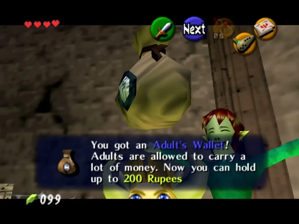 Adult's Wallet held up with the box saying it holds up to 200 Rupees Adult's Wallet held up with the box saying it holds up to 200 Rupees