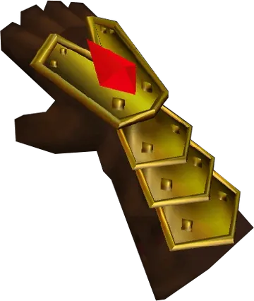 Golden Gauntlets