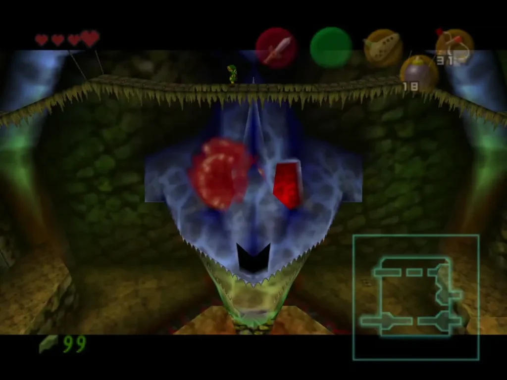 Bomb exploding in one of the skull eye sockets below the bridge