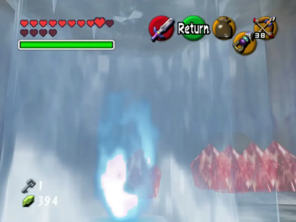 Blue Fire flickering beside red ice in the frozen room Blue Fire flickering beside red ice in the frozen room