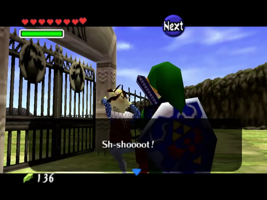 Ingo calling out Sh-shooot at the corral gate as the first race ends