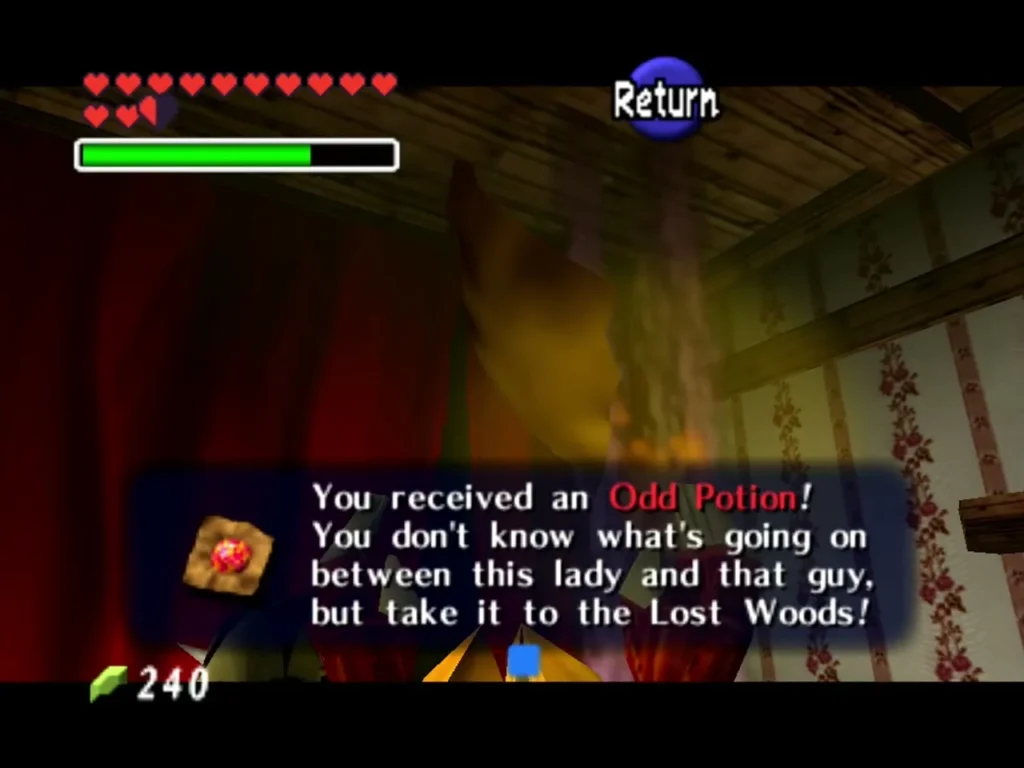 Odd Potion box received in a red-curtained shop, to take to the Lost Woods Odd Potion box received in a red-curtained shop, to take to the Lost Woods