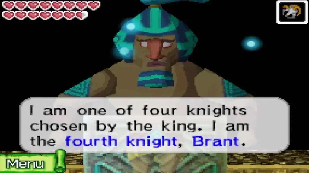 The ghost knight Brant introduces himself as the fourth knight of the king The ghost knight Brant introduces himself as the fourth knight of the king