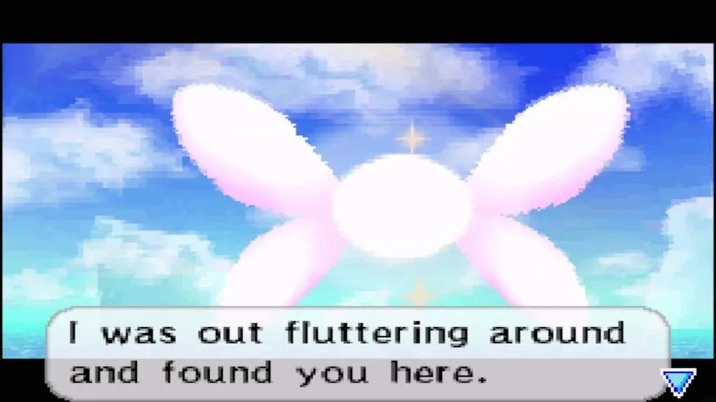 Ciela the fairy hovering over the beach of Mercay Island Ciela the fairy hovering over the beach of Mercay Island