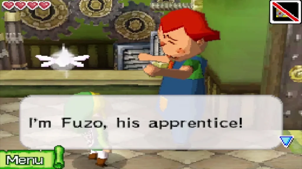 Fuzo introduces himself as Eddo's apprentice Fuzo introduces himself as Eddo's apprentice