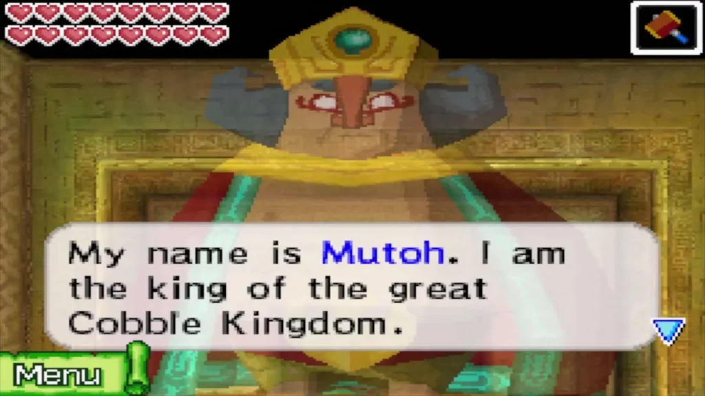 King Mutoh names himself king of the Cobble Kingdom King Mutoh names himself king of the Cobble Kingdom