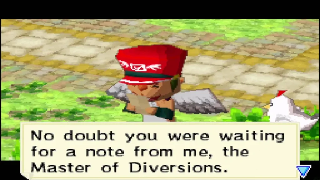 The Postman reading a letter from Salvatore, the Master of Diversions The Postman reading a letter from Salvatore, the Master of Diversions