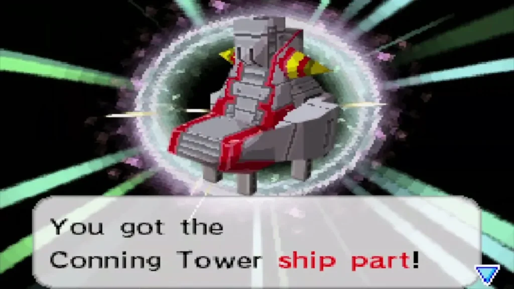 Link obtains the Conning Tower ship part