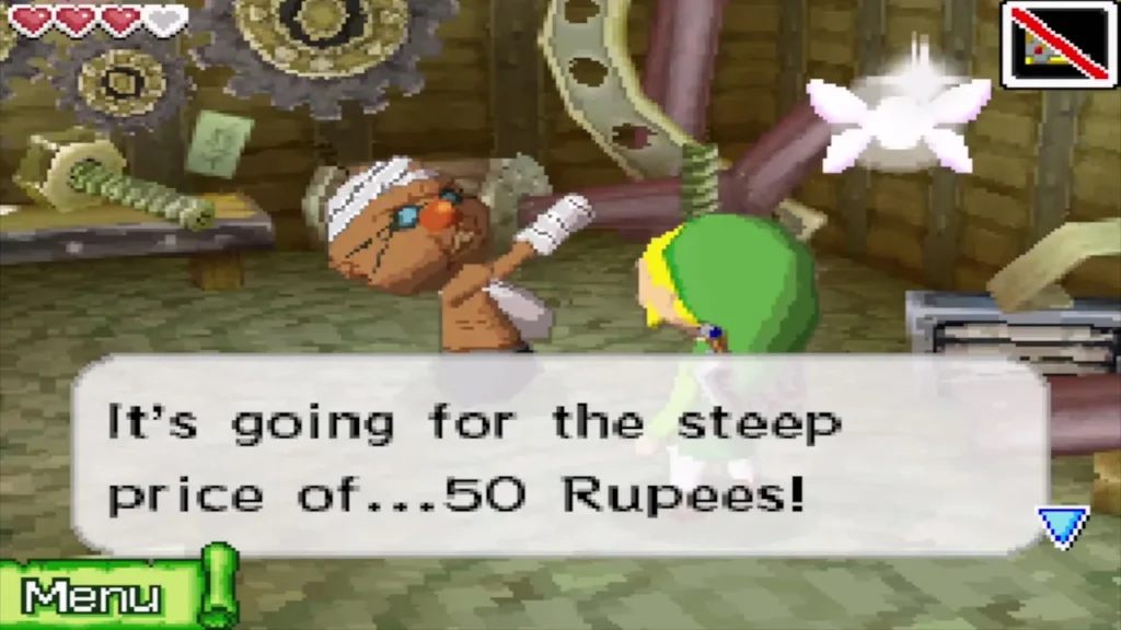 Eddo says the Cannon is going for the steep price of 50 Rupees Eddo says the Cannon is going for the steep price of 50 Rupees