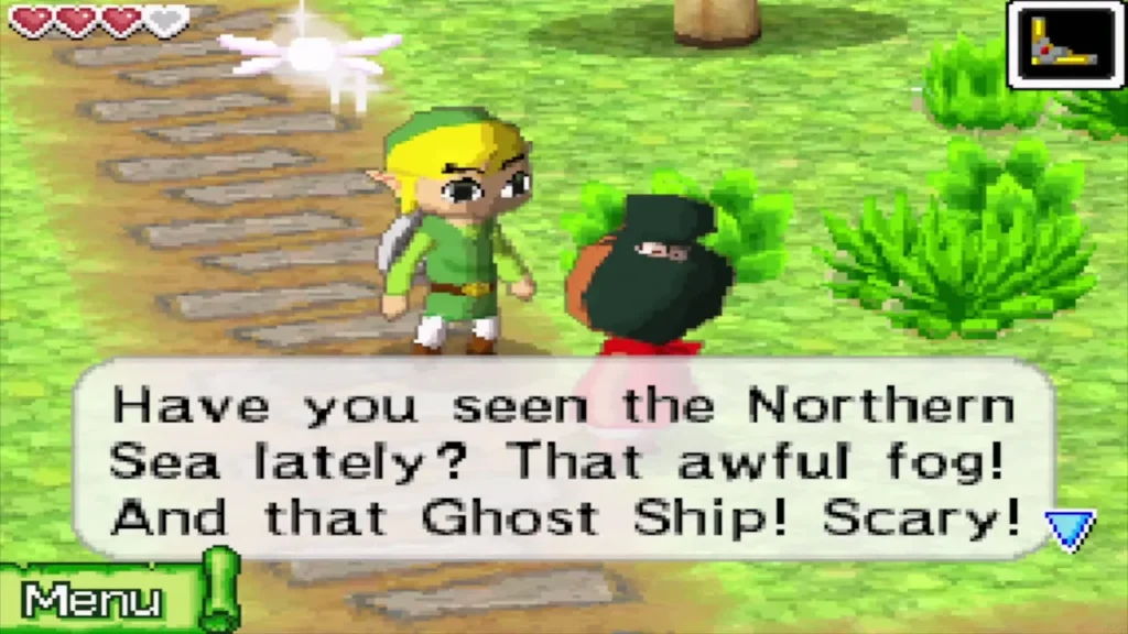 A Molida villager mentions the fog and the Ghost Ship A Molida villager mentions the fog and the Ghost Ship