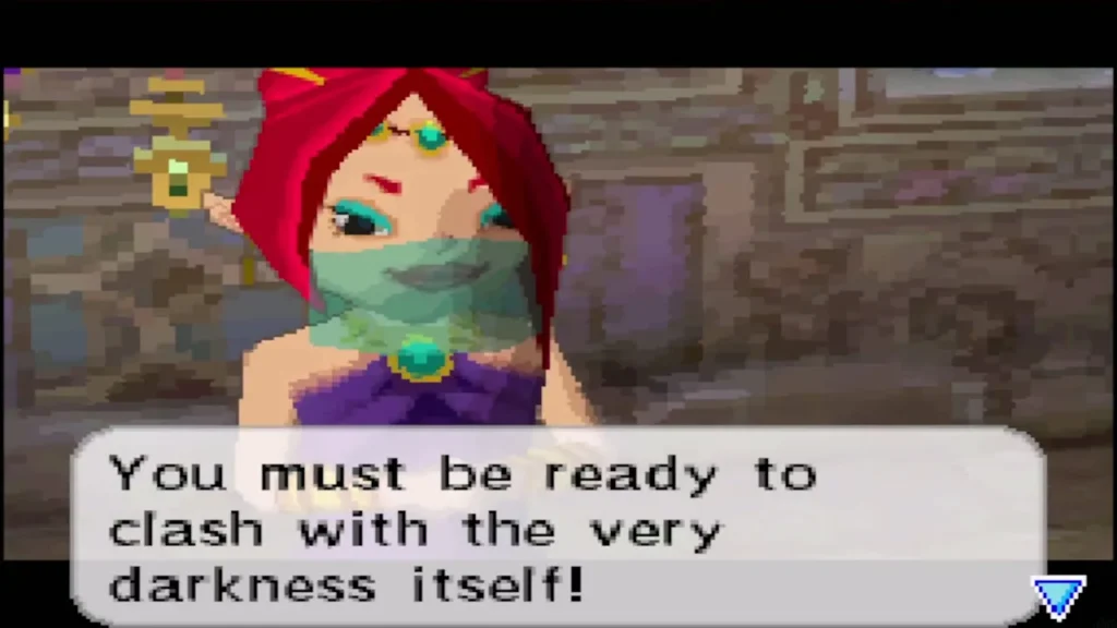 Astrid telling Link he must be ready to face the darkness Astrid telling Link he must be ready to face the darkness