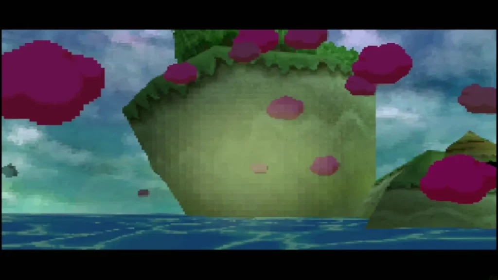 The Giant Eye Plant bursting apart as the dock clears The Giant Eye Plant bursting apart as the dock clears