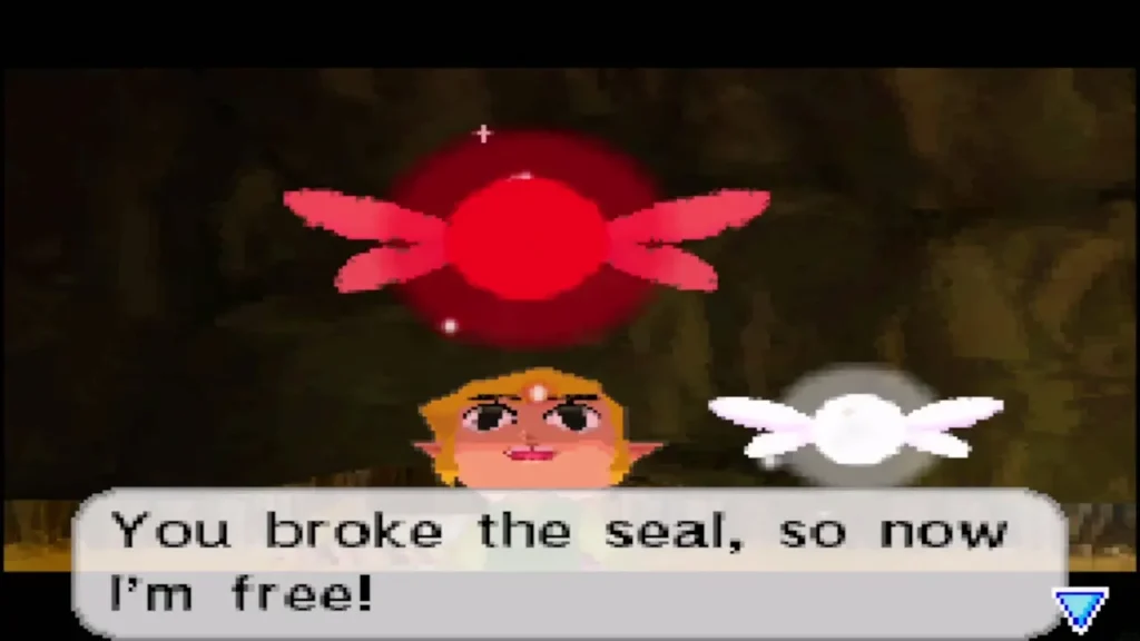 Leaf saying that breaking the seal set her free Leaf saying that breaking the seal set her free