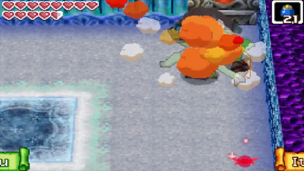 A bomb explosion engulfing a Yook on 2F A bomb explosion engulfing a Yook on 2F