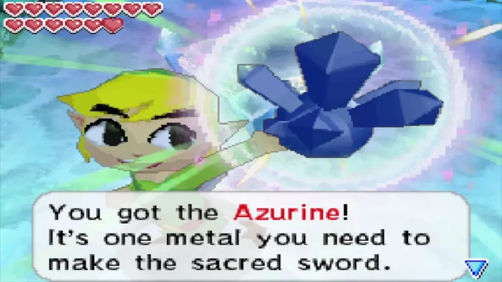Link holding up the Azurine, the second Pure Metal Link holding up the Azurine, the second Pure Metal