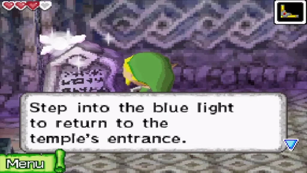 Ciela explains the blue light that returns Link to the entrance Ciela explains the blue light that returns Link to the entrance