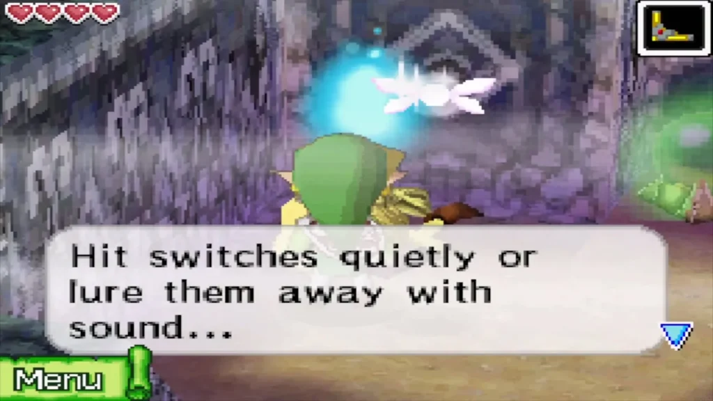 Leaf advising to hit switches quietly or lure Phantoms away with sound Leaf advising to hit switches quietly or lure Phantoms away with sound