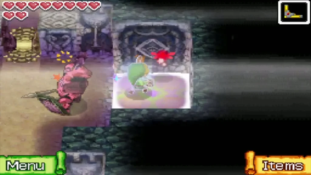 Link in a safe zone while a Phantom patrols B2 Link in a safe zone while a Phantom patrols B2