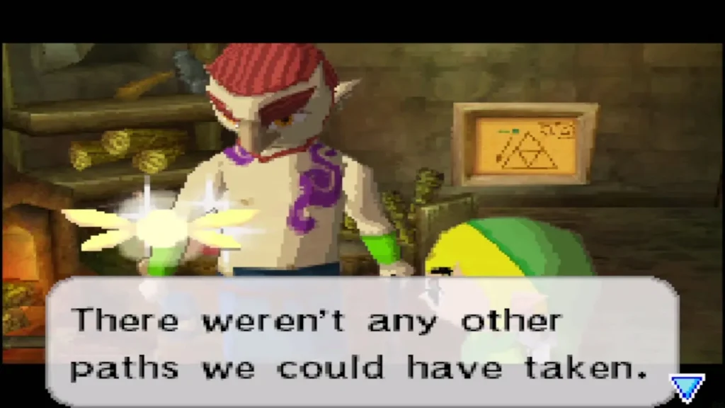 Zauz says there were no other paths Link could have taken Zauz says there were no other paths Link could have taken