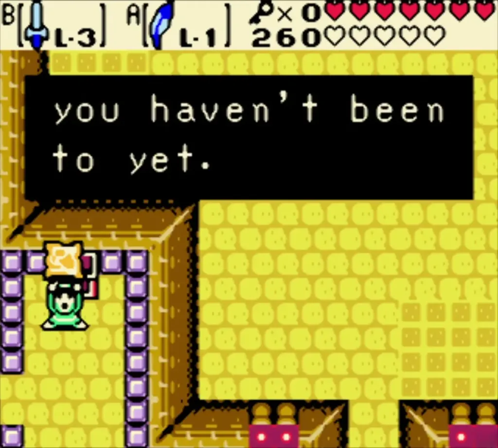It's a Dungeon Map message box finishing in the first-floor room of the Ancient Ruins It's a Dungeon Map message box finishing in the first-floor room of the Ancient Ruins