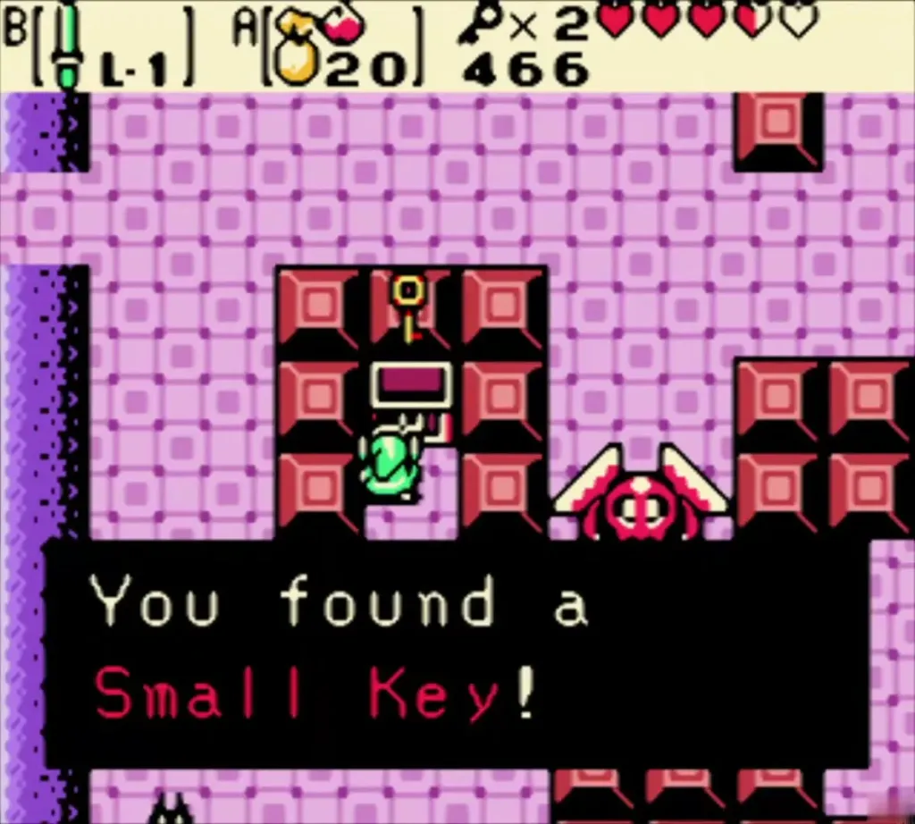 You found a Small Key message box from the chest in the Snake's Remains block room You found a Small Key message box from the chest in the Snake's Remains block room