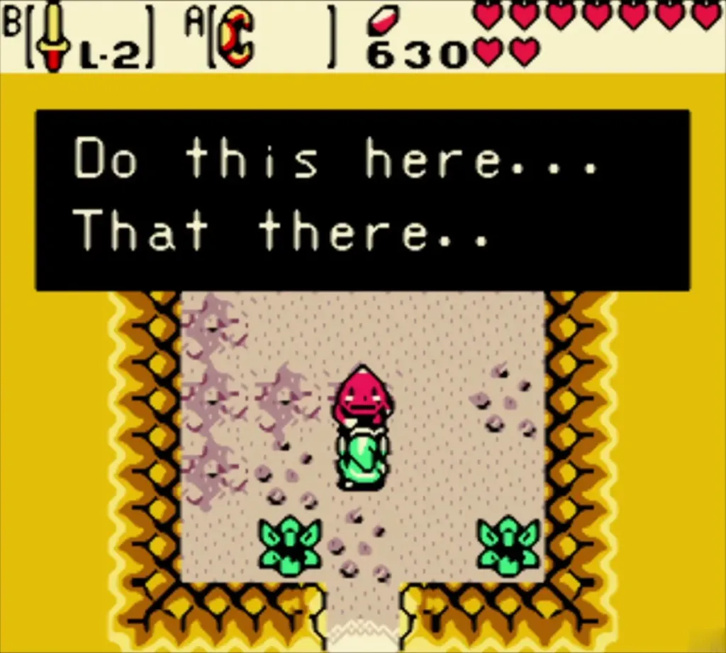 Link holding up the bigger Ring Box Link holding up the bigger Ring Box