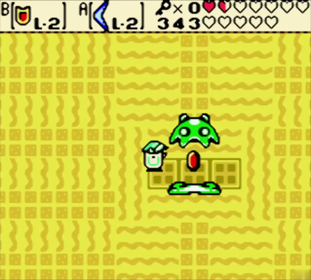 Manhandla with its red core in the Ancient Ruins boss room Manhandla with its red core in the Ancient Ruins boss room