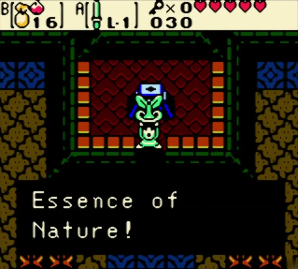 Essence of Nature message box shown at the altar of the Gnarled Root Dungeon Essence of Nature message box shown at the altar of the Gnarled Root Dungeon