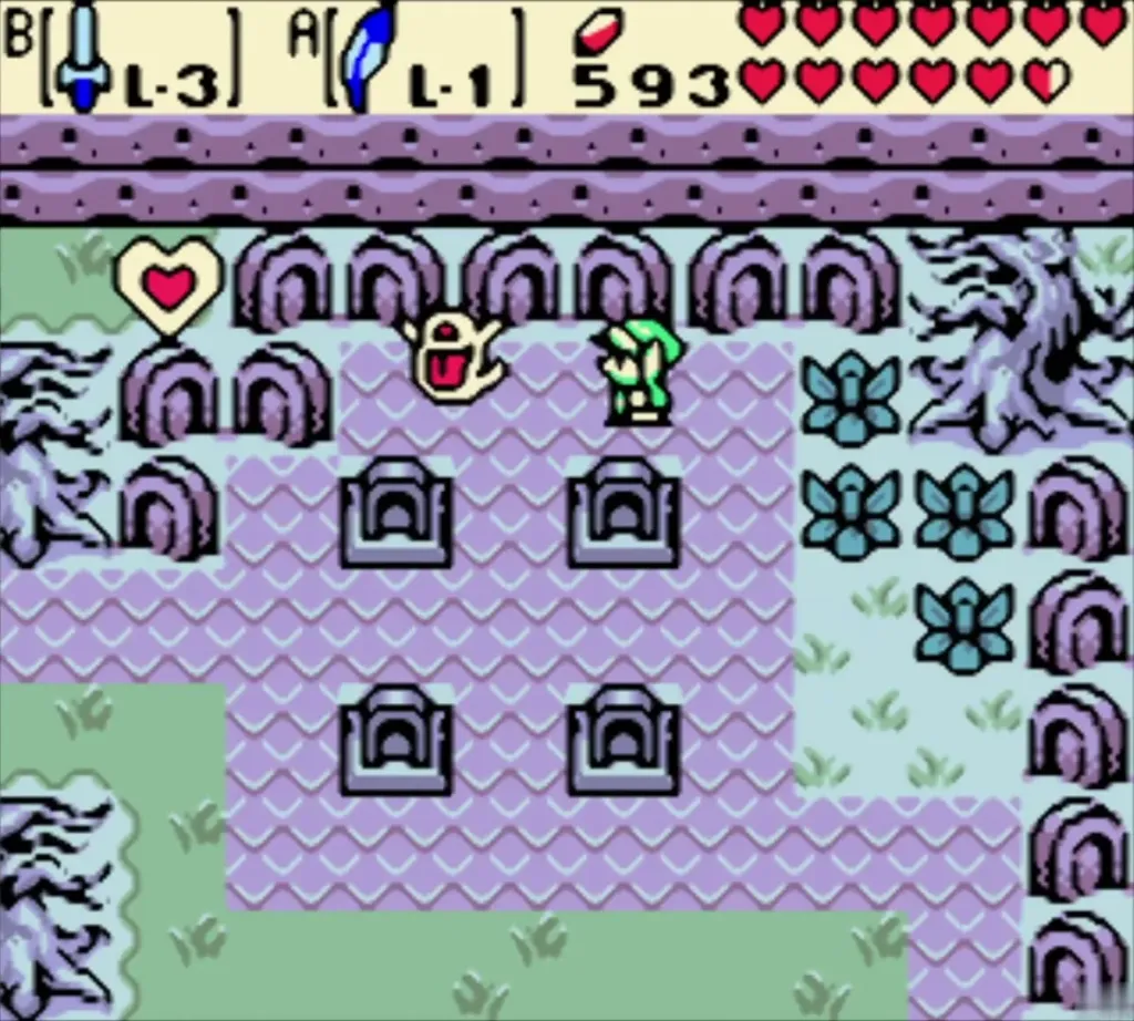 Heart icon in the top-left wall of the Western Coast graveyard, not yet collected Heart icon in the top-left wall of the Western Coast graveyard, not yet collected