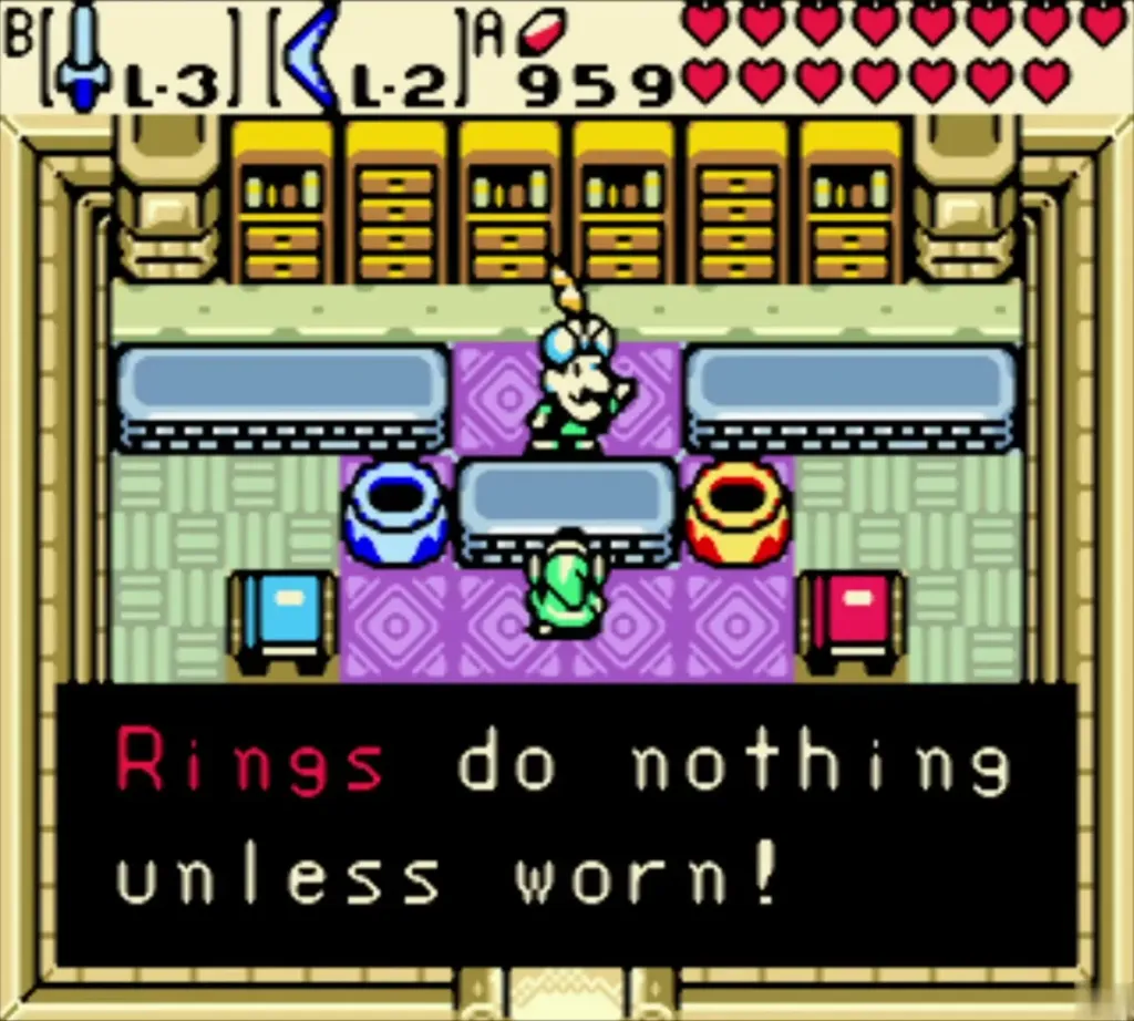 Vasu at his jewelers counter explaining that rings do nothing unless worn Vasu at his jewelers counter explaining that rings do nothing unless worn