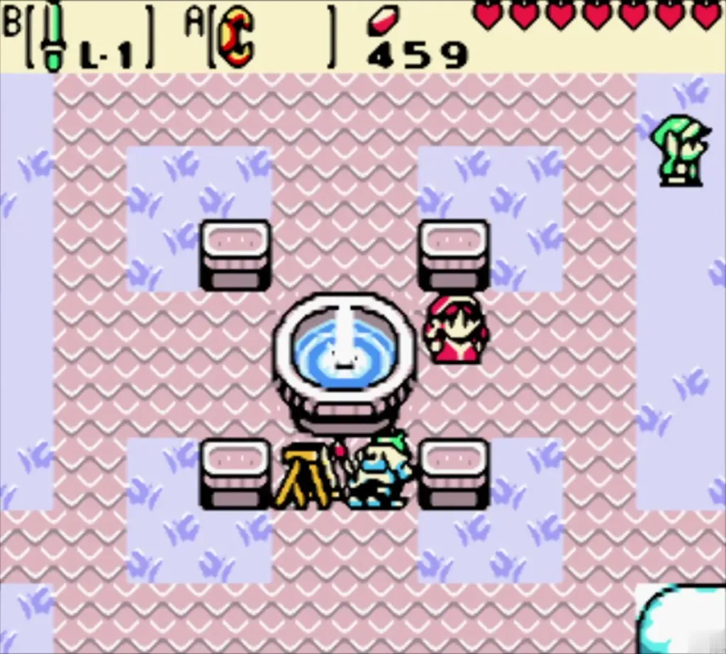 The Horon Village plaza where the new villager appears The Horon Village plaza where the new villager appears