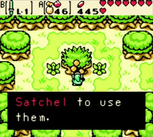 Message after collecting Scent Seeds, pointing Link to the Seed Satchel Message after collecting Scent Seeds, pointing Link to the Seed Satchel