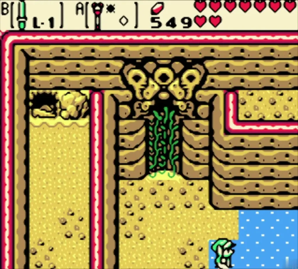 Summer vines grown up the cliff face to the lair entrance Summer vines grown up the cliff face to the lair entrance